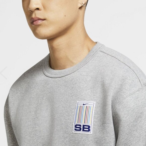 Nike SB Stripes Crewneck Sweatshirt - Picture 2 of 4